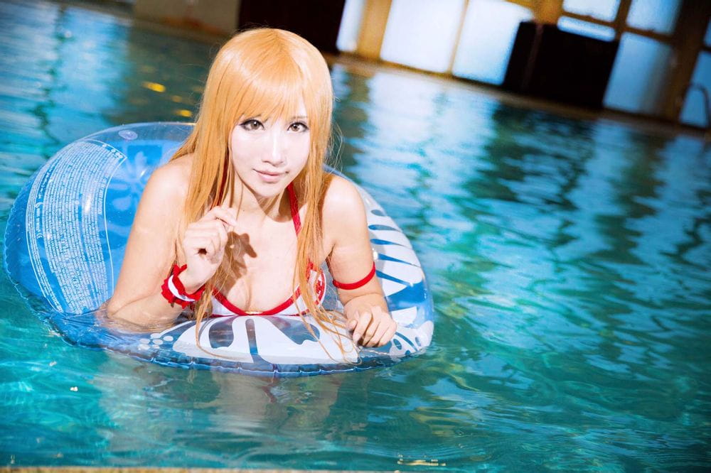 雪瞳 亚丝娜/明日奈泳装 刀剑神域