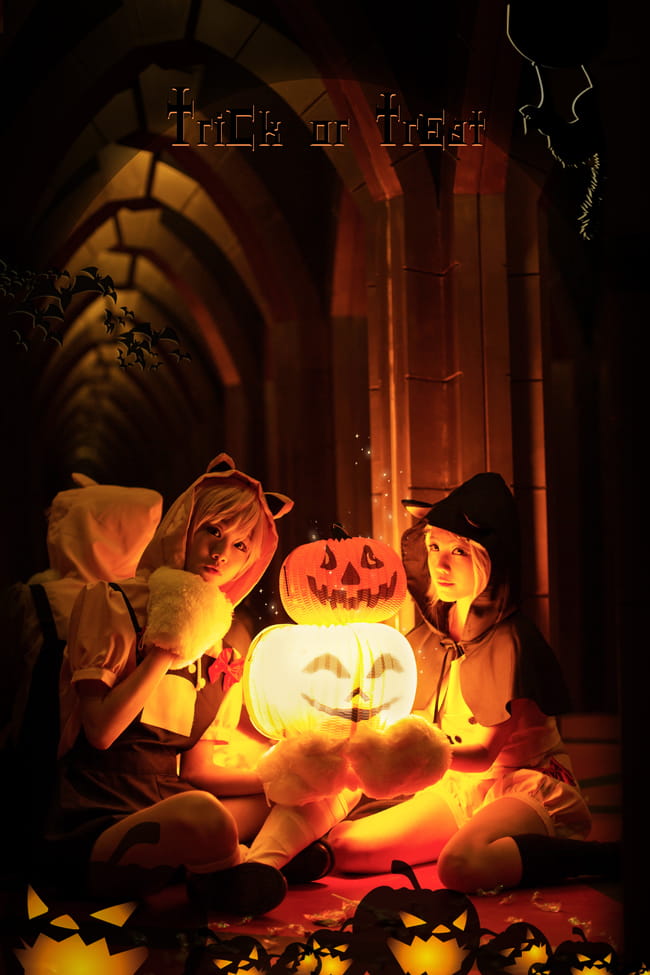 【COS】万圣节 镜音双子