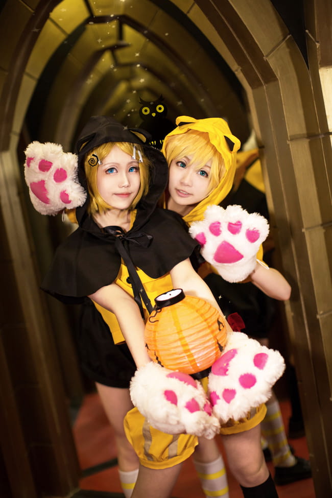 【COS】万圣节 镜音双子