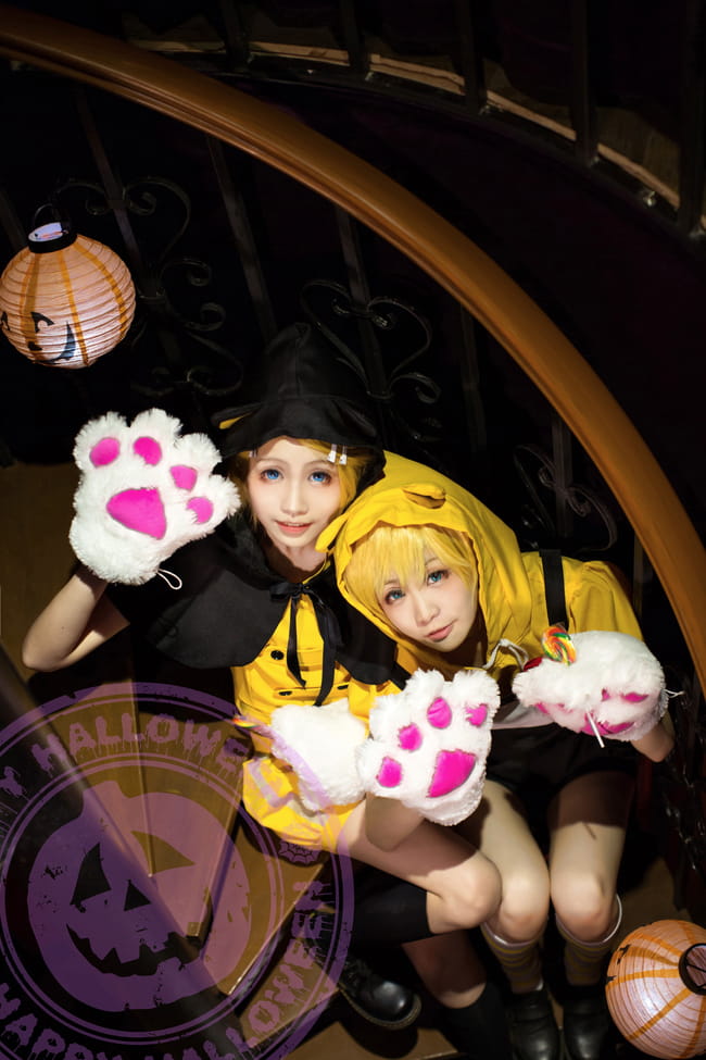 【COS】万圣节 镜音双子