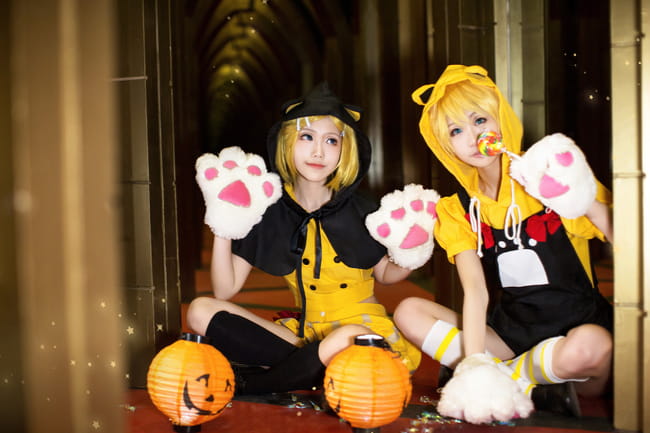 【COS】万圣节 镜音双子
