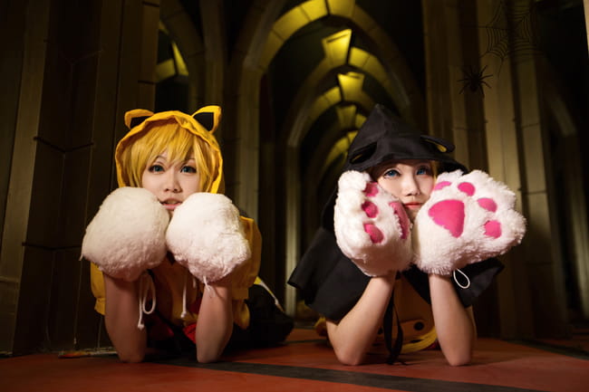 【COS】万圣节 镜音双子