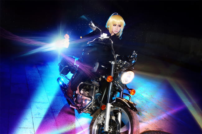 【COS】Fate/Zero ======saber机车ver,========