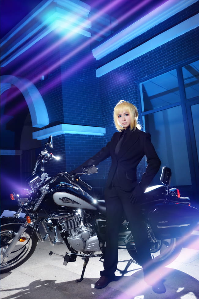 【COS】Fate/Zero ======saber机车ver,========