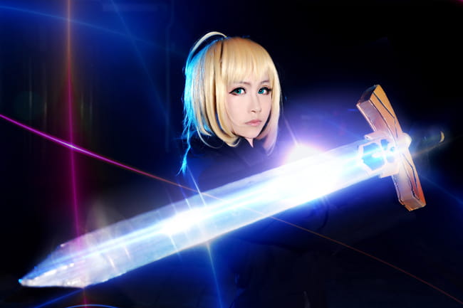 【COS】Fate/Zero ======saber机车ver,========
