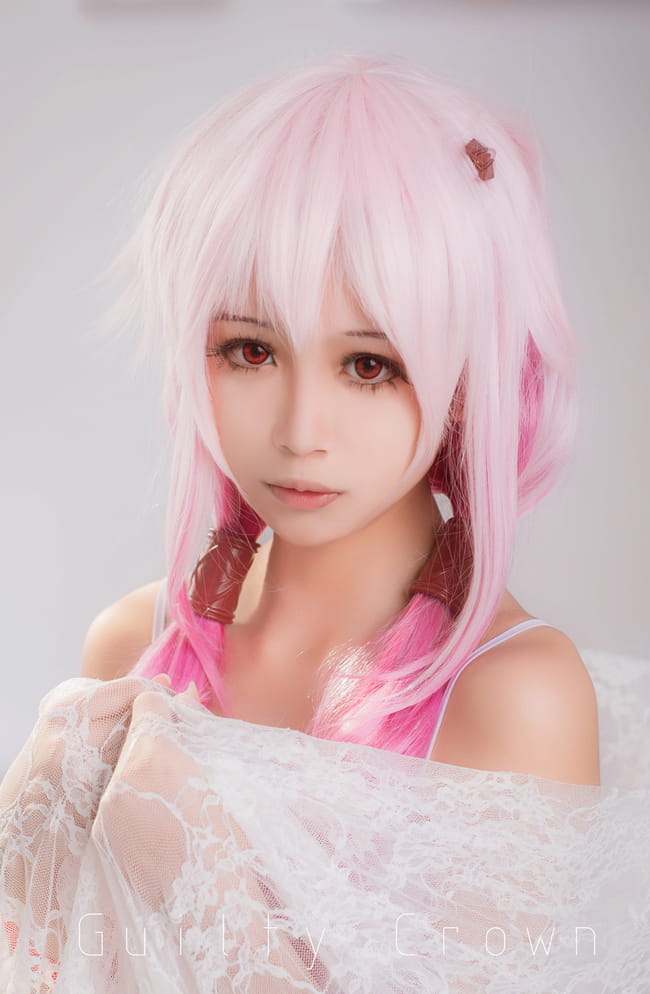 【COS】=罪恶王冠Guilty Crown=楪祈 白裙ver.