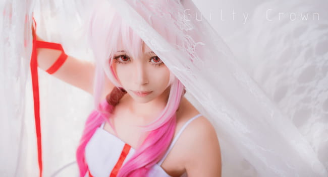 【COS】=罪恶王冠Guilty Crown=楪祈 白裙ver.