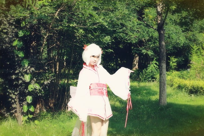 【授权COS】金鱼草拟人