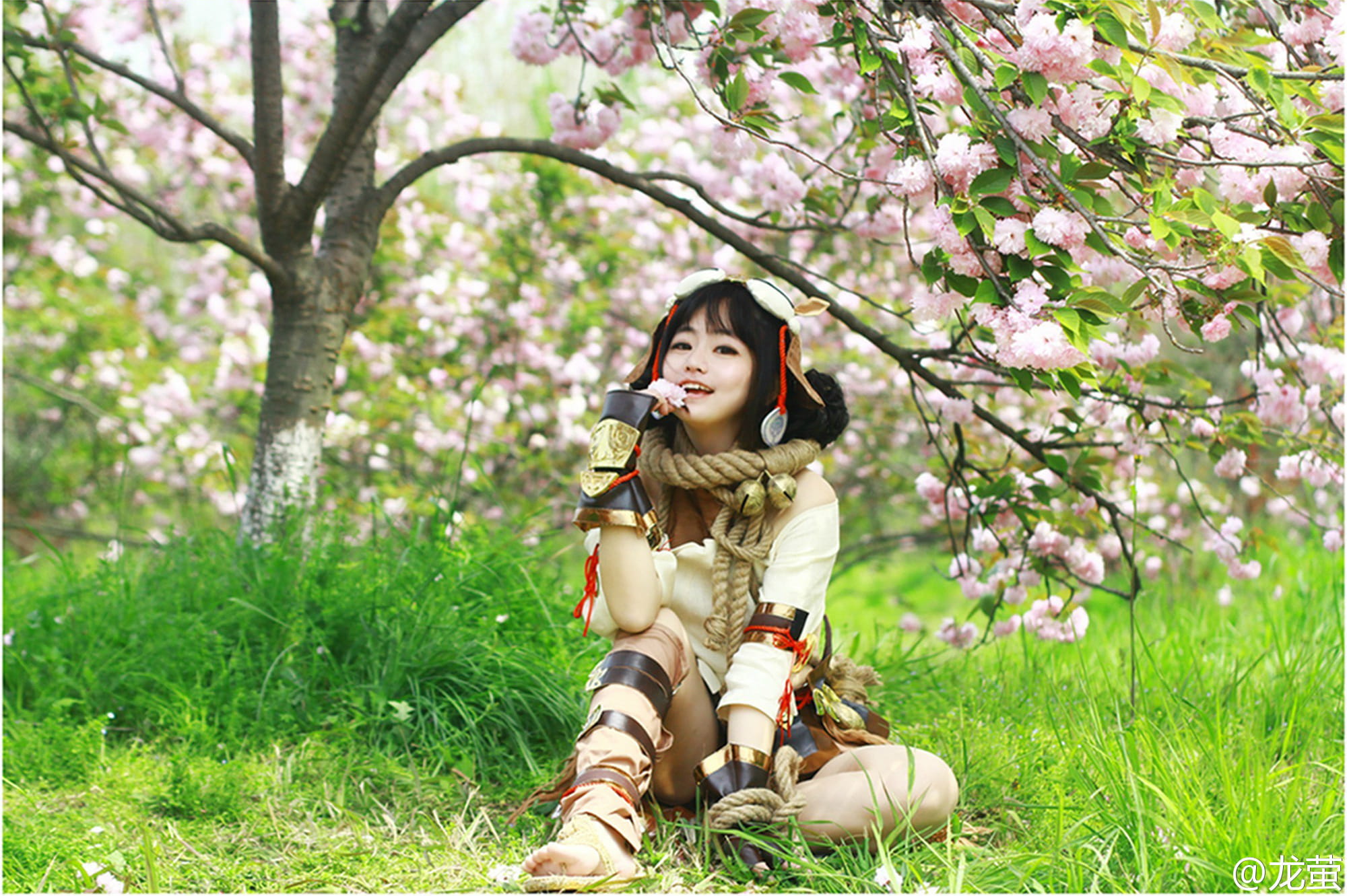 【授权cos】剑网情缘三--超可爱丐萝cos