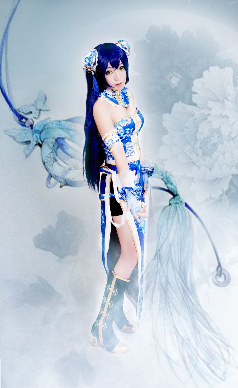 【授权COS】lovelive！园田海未-吾愿执君之手