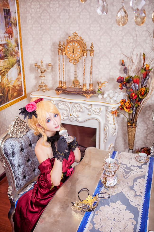 【授权COS】lovelive！绚濑绘里cos—小姐可否与我共