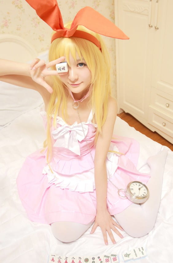 天才麻将少女COS天江衣