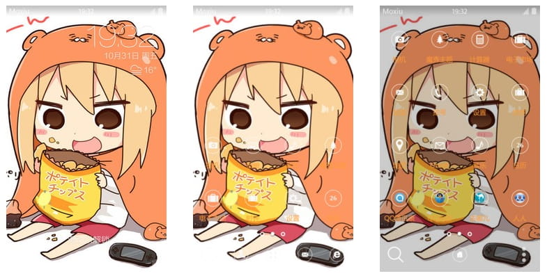 【手机主题】干物妹！小埋 魔秀主题分享