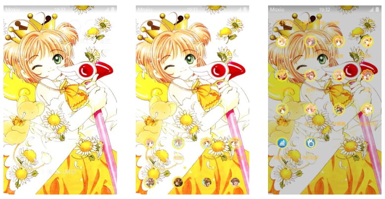 百变小樱 手机主题 萌萌小萝莉