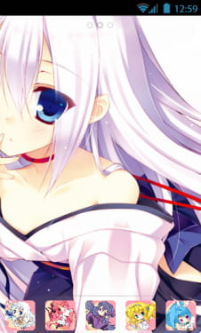 【安卓主题】七月新番精灵使的剑舞萌化主题