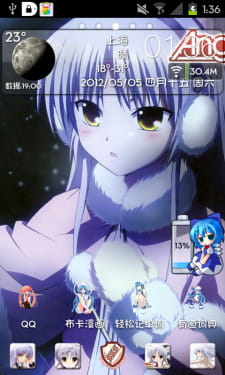 【安卓萌化】Angel beats~天使立华奏~安卓GO主题~