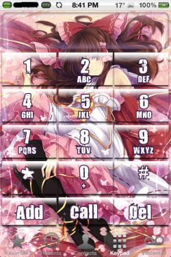 【萌娘资源】无节操巫女~博丽灵梦IOS主题！~