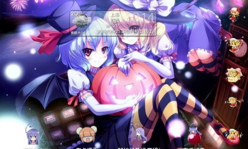 【萌娘资源】安卓GO主题锁屏 东方project 东方红魔