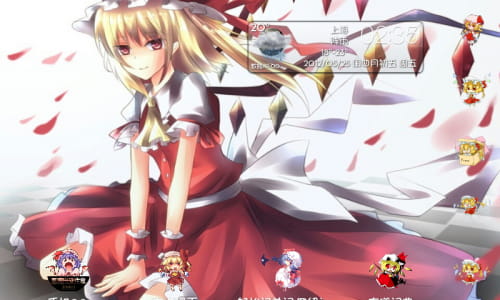 【萌娘资源】安卓GO主题锁屏 东方project 东方红魔