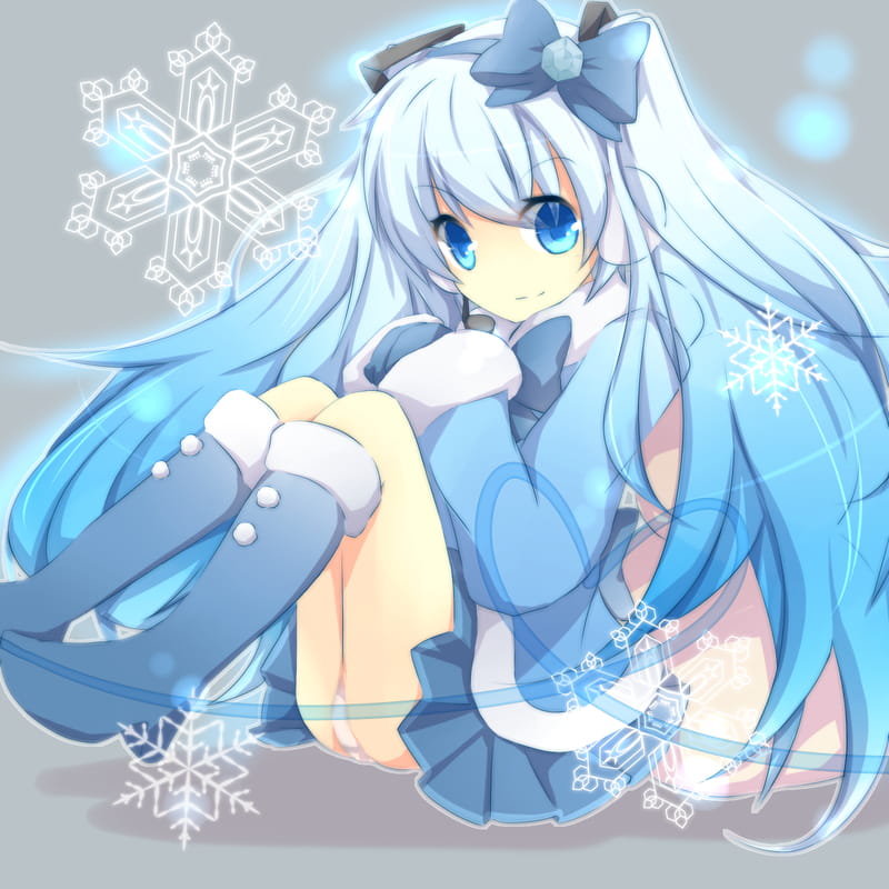 【安卓萌化】snow miku~下雪啦~雪初音安卓GO主题