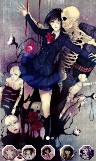 【安卓萌化】Another 见崎鸣 安卓GO主题