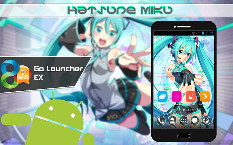 【安卓萌化主题】初音未来