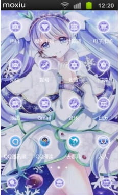 【安卓萌化主题】【搬运】雪初音