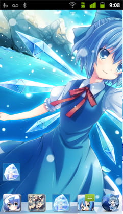 【安卓萌化】东方project 琪露诺主题