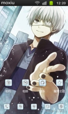 【安卓皮肤】东京搜查官 小天使金木手机主题