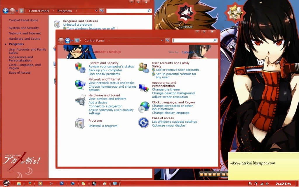 【win7主题】斩·赤月之瞳  主-赤瞳