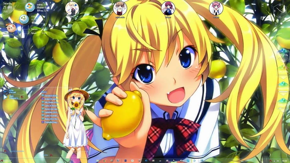 【win7主题】灰色的果实 win7主题