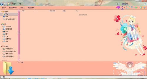 【win7主题】大大插画师ガガ新作品  夏日该有清