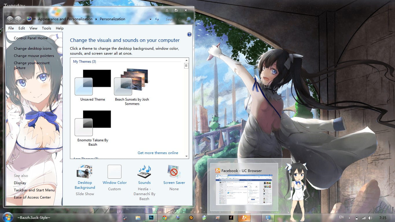 【win7主题】地下城寻求邂逅……赫斯提亚上神大