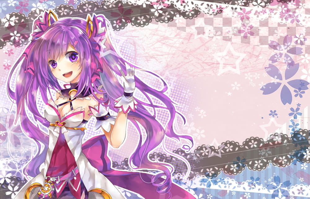 【win7主题】艾尔之光~爱莎~高贵紫色系~