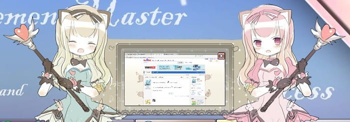 【win7主题】艾尔之光~爱莎~高贵紫色系~