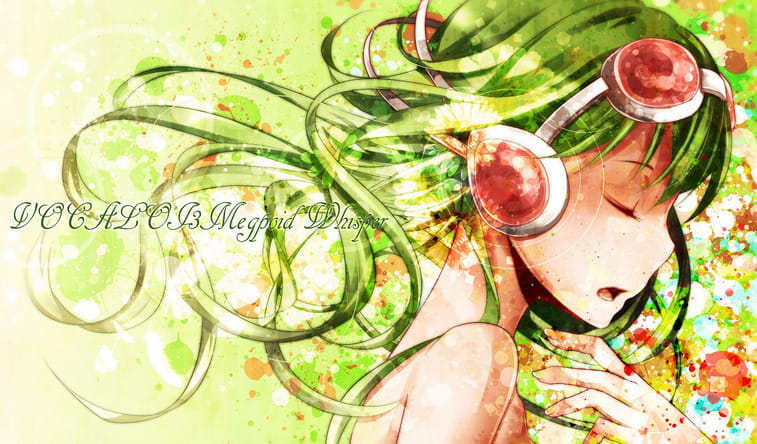 【win7主题】V家 GUMI 绿是一种奇迹