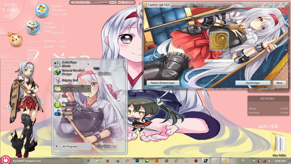 【win7主题】舰娘collection 太太翔鹤