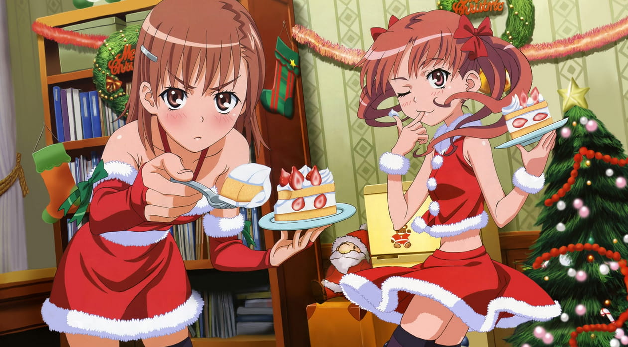 【win7主题】圣诞贺礼！~萌妹纸变身圣诞老人~