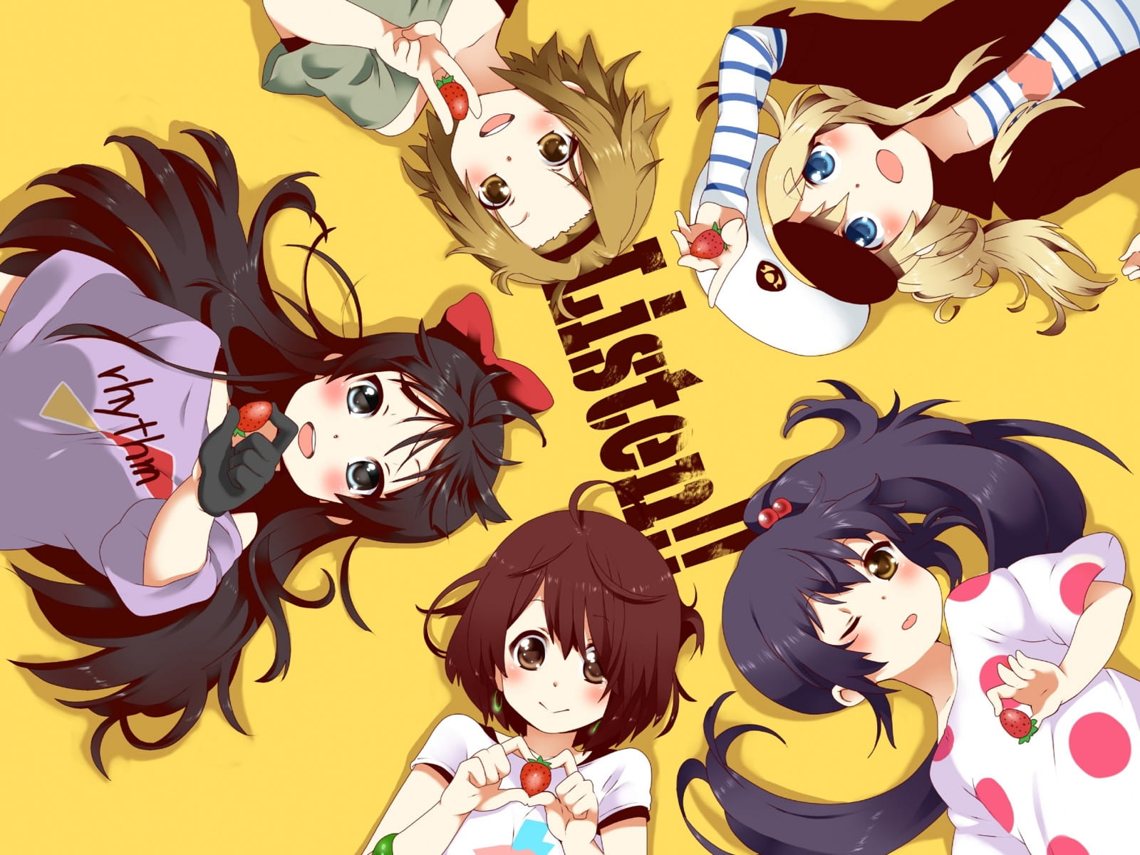 【win7主题】k-on 轻音少女 橙色暖暖 温暖寒冬