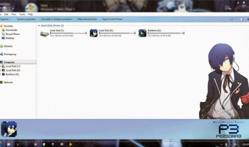 【win7主题】女神异闻录3 win7主题