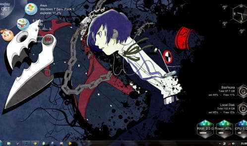 【win7主题】女神异闻录3 win7主题