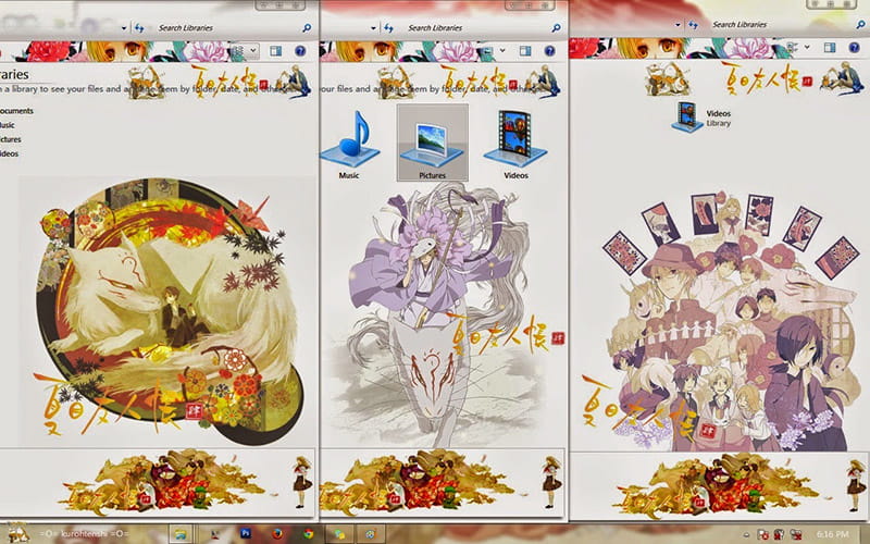 【win7主题】夏目友人帐 win7主题