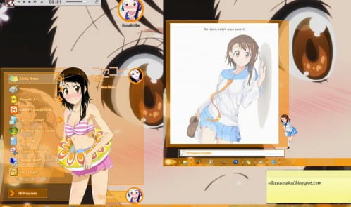 【win7主题】伪恋 小野寺小咲 win7主题