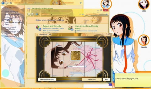 【win7主题】伪恋 小野寺小咲 win7主题