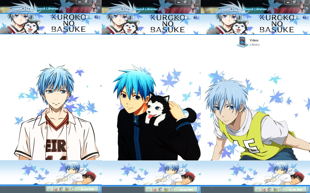 【win7主题】黑子篮球 win7主题