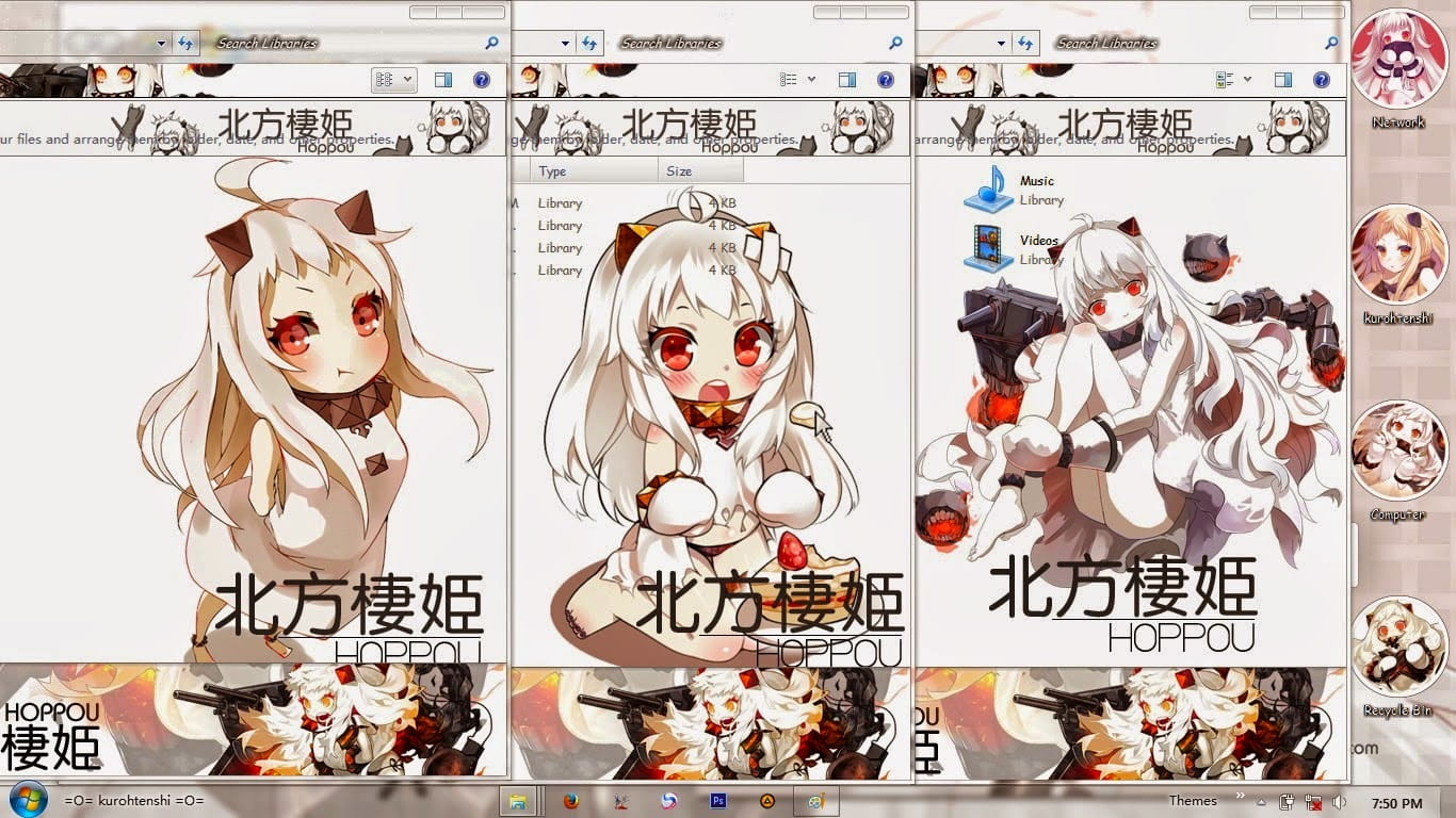 【win7主题】小北 北方栖姬 你们又要引发战争了