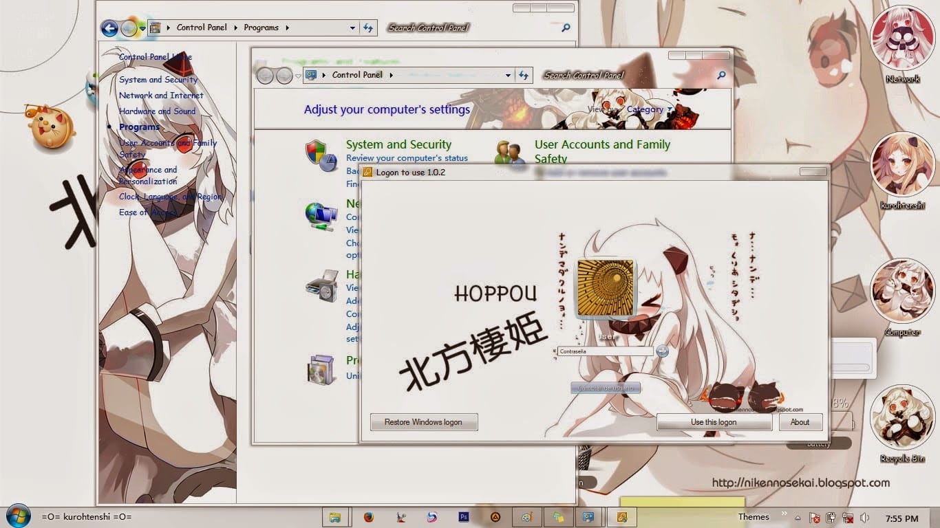 【win7主题】小北 北方栖姬 你们又要引发战争了