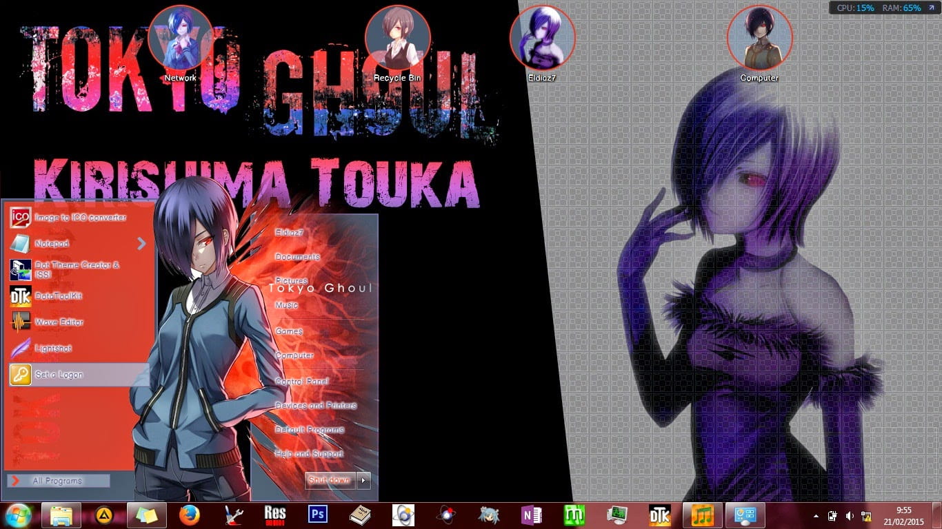 【win7主题】东京搜查官 雾岛董香 win7主题