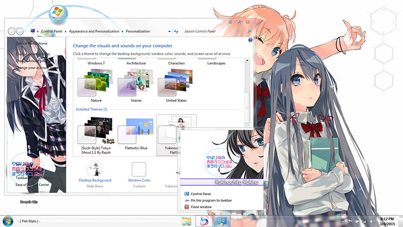 【win7主题】我的青春恋爱喜剧果然有问题 雪之下