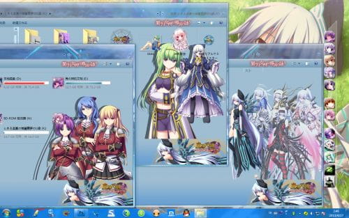 【win7主题】魔导巧壳 ?闇の月女神は导国で咏う